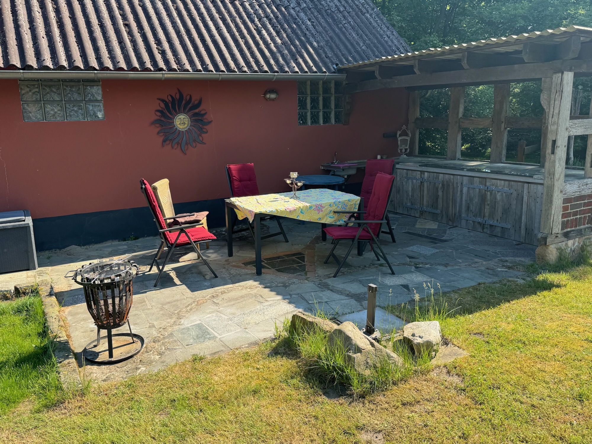 Grillplatz hinten